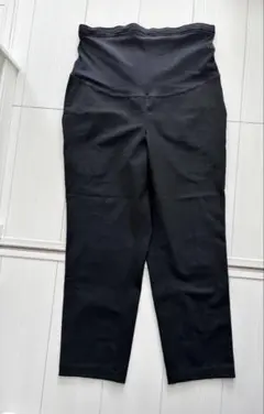 UNIQLO スマートアンクルマタニティパンツ　ブラック　L