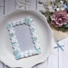 ホイップデコ 硬質 トレカケース 水色 ネコ