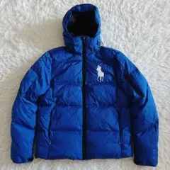 近年モデル✨ポロラルフローレン ダウンジャケット ビッグポニーロゴ メンズS
