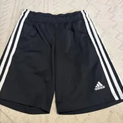 adidas 黒 ショートパンツ 3本ストライGM2127 - メルカリ