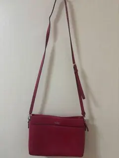 kate spade レッド ショルダーバッグ