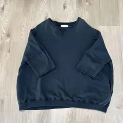 Jieda AGAING SWEAT BIG CREW size Free