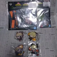 爆豪勝己　ラバスト　にとたん　一番くじ　スマホリボン　ラバマス　ネックストラップ
