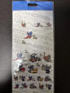 スティッチ ディズニー ぷっくりシール キラキラ