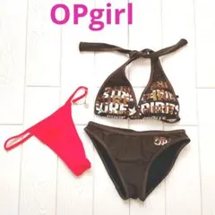 OP girlビキニ セパレート水着 カーキのサムネイル