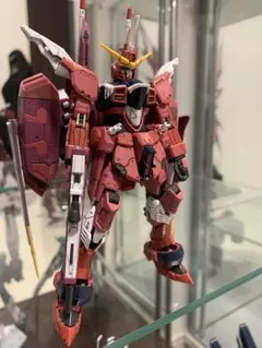 RG ジャスティスガンダム　組立済　完成品　ガンプラのサムネイル