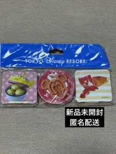 東京ディズニーリゾート★圧縮タオル★タオル3枚セット★パークフード柄★新品