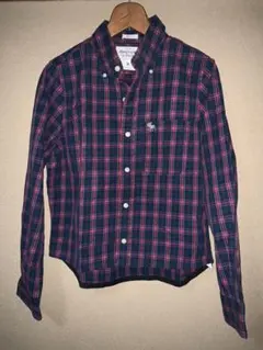 ◆アバクロ チェックシャツ ネルシャツ