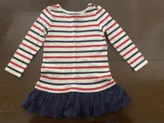 美品 ラルフローレン ワンピース ボーダー フリル