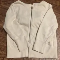 チャンピオン　ベージュパーカー