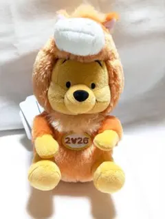 ディズニーリゾート　2026　干支ぬいぐるみバッジ　午年　プーさん