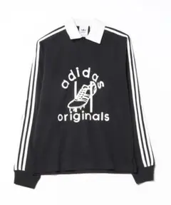【未使用品】adidasラグビーポロシャツBlack サイズ5XL