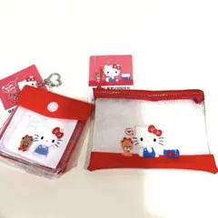 韓国DAISOにて購入⭐︎Hello kittyポーチセットのサムネイル
