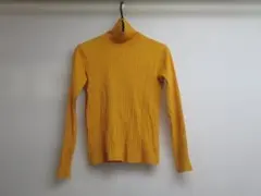 ZARA イエロー 長袖タートルネック11-12