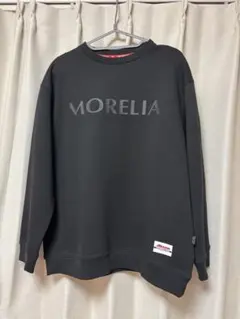 ミズノ MORELIA スウェット プルオーバー M ブラック モレリアのサムネイル