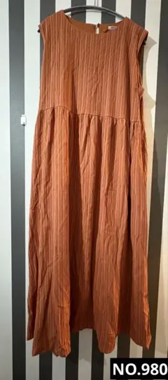 Honeys ノースリーブ ロングワンピース L