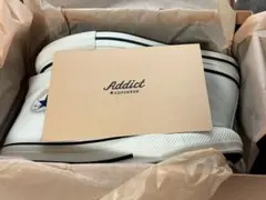 コンバースaddict ホワイト　28 箱付き　最終値下げ