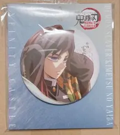 鬼滅の刃 無限城編 冨岡義勇 描き下ろしイラスト 飾れる缶バッジ