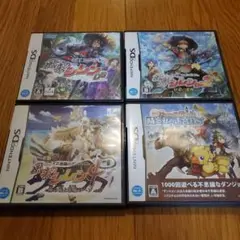 風来のシレンDS シリーズとチョコボの不思議のダンジョンの4本セット