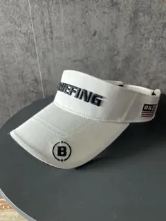 BRIEFING ゴルフ サンバイザー ホワイトのサムネイル