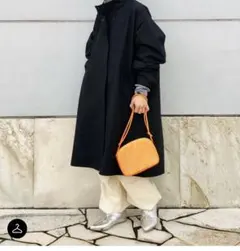 ユニクロモッズコート　ブラック　Lサイズ