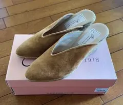 限定値下げ【美品】ガイモ エスパドリーユ ミュール ウェッジ サンダル 24cm