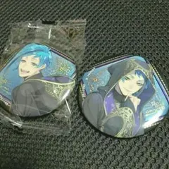 ツイステ ジェイド フロイド 缶バッジ 式典服