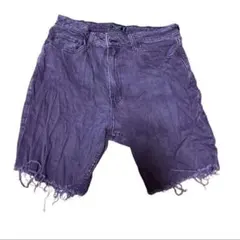 Abercrombie & Fitch パープルショートパンツ 28メンズ　古着