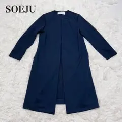 2026年最新】SOÉJU カラー：ネイビー系 レディース ノーカラー