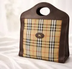 BURBERRYバーバリーノバチェックトートバックヴィンテージ