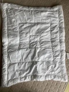 ベビー掛け布団 75cm x 95cm ホワイト キルティングのサムネイル