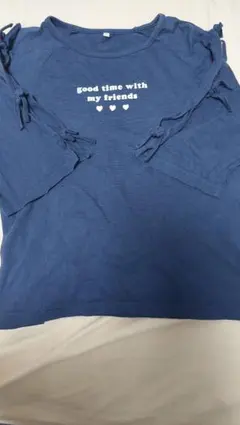 ネイビーTシャツとNIKEピンクTシャツセット