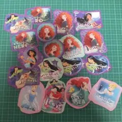 ディズニープリンセン シール