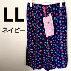 おぱんちゅうさぎ　レディースステテコ LL タグ付き　ネイビー　タグ付きしまむら