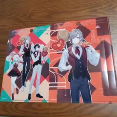 にじさんじ　森永　DARS クリアファイル　アルス・アルマル、叶、闇ノシュウ