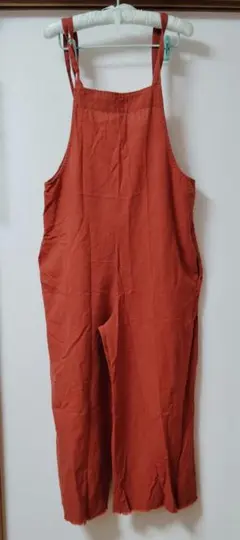 新品☆　チャオパニック　サロペット　オレンジ