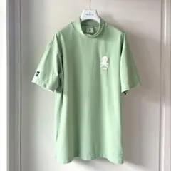美品 ☆ MARK&LONA モックネック シャツ マーク&ロナ 正規品 緑 - メルカリ