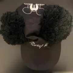 ディズニー　帽子　ミッキー　黒