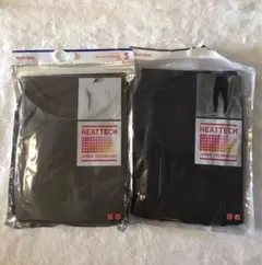 新品未開封 メンズ ヒートテッククルーネックT タイツ 上下 2点セットS