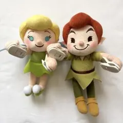 ディズニー ピーターパン ティンカーベル 肩のせ ぬいぐるみ