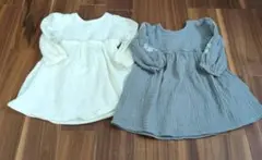 テータテート　ワンピース　80　色違いセット