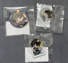 呪術廻戦　まるくじ　灰原雄　中吉アクリルキーホルダー　小吉缶バッジ