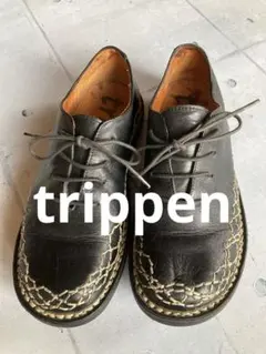 trippen トリッペン レザーシューズ レースアップ 24㎝ グレー - メルカリ