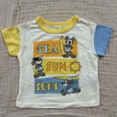ミッキーTシャツ　西松屋