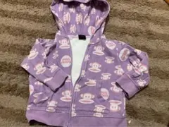 ❣️まとめ割あり❣️ ポールフランク　 紫色 パーカー 90cm