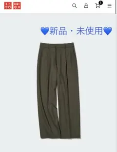 UNIQLO ユニクロ タックワイドパンツ