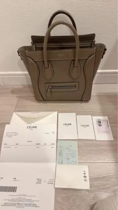 1月末迄お値下げ中！CELINE ラゲージナノ スリ