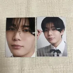 Myojo 6月号 厚紙 リムレスめがねカード なにわ男子 長尾謙杜