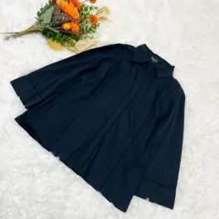 SONIA RYKIEL シャツジャケット ステッチデザイン コットン混 モード