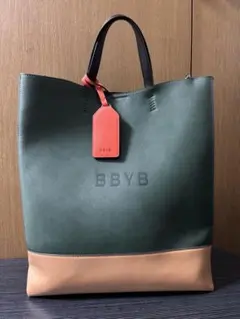 BBYB グリーン トートバッグ ショルダーバッグ
